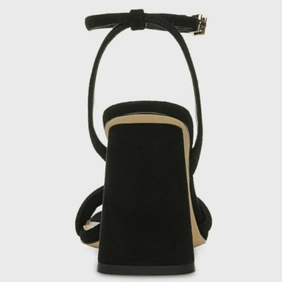Sam Edelman Kia Strappy Dress Sandals Black 6 - Picture 4 of 8